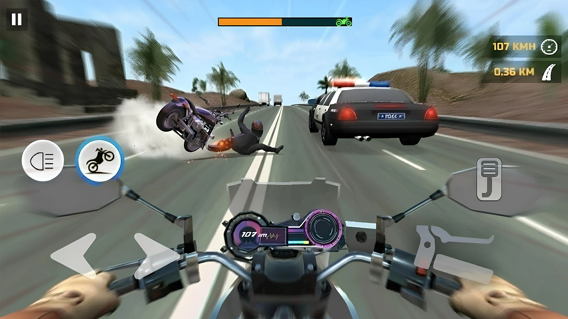 Wheelie Rider: Moto Racing screenshot