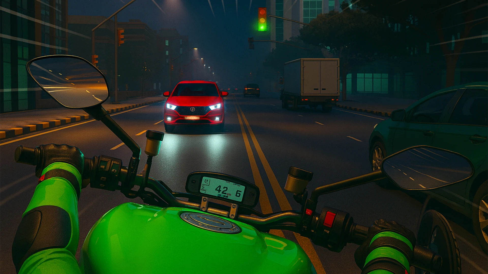 Wheelie Rider: Moto Racing screenshot